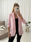 Premium Ruche Sleeved Blazer