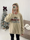 Merry Christmas Tree Slogan Jumper Sweater