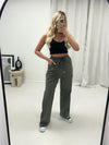 Wide Leg Cargo Trousers - Dressmedolly