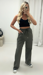 Wide Leg Cargo Trousers - Dressmedolly