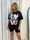 LOVE Splash Colour T-Shirt - Dressmedolly