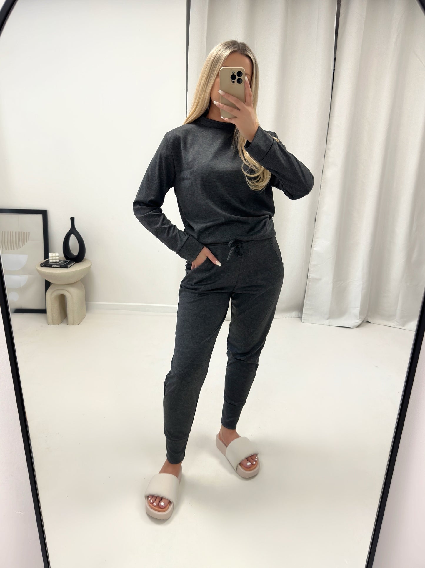 Long Sleeved Plain Loungesuit - Dressmedolly