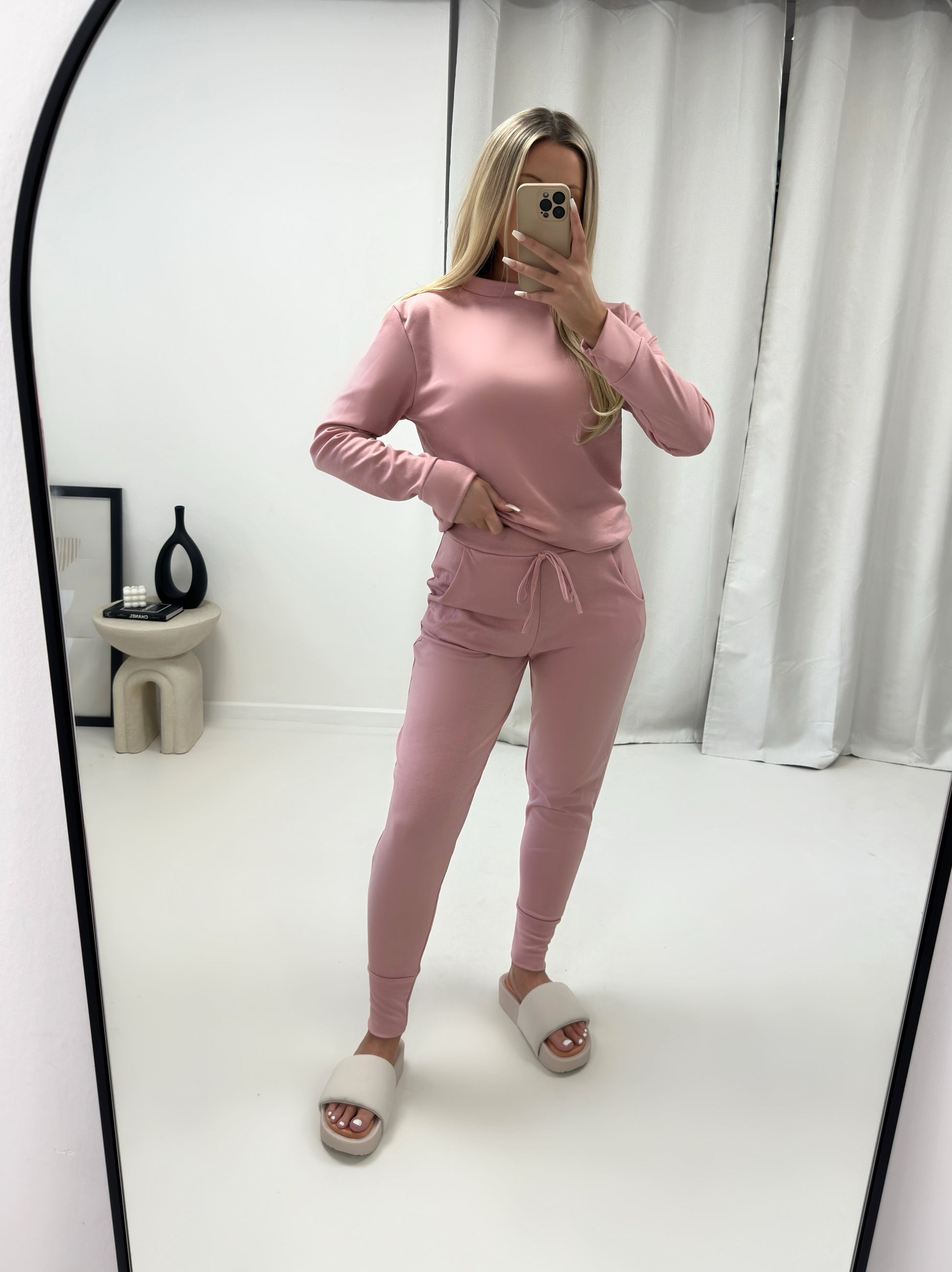 Long Sleeved Plain Loungesuit - Dressmedolly