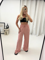 Wide Leg Palazzo Trousers - Dressmedolly