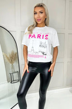 " CITY OF PARIS " Oversized T-Shirt - Dressmedolly