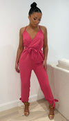 Cami Cross Over Jumpsuit - Dressmedolly