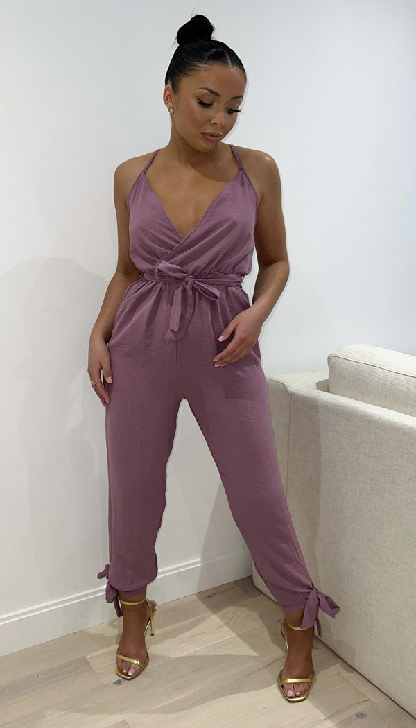 Cami Cross Over Jumpsuit - Dressmedolly