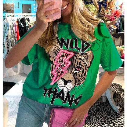 "WILD THANG" Oversized T-Shirt - Dressmedolly