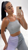 Strappy Jersey Crop Top - Dressmedolly