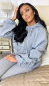 Ruche Sleeved Exclusive Hoodie - Dressmedolly