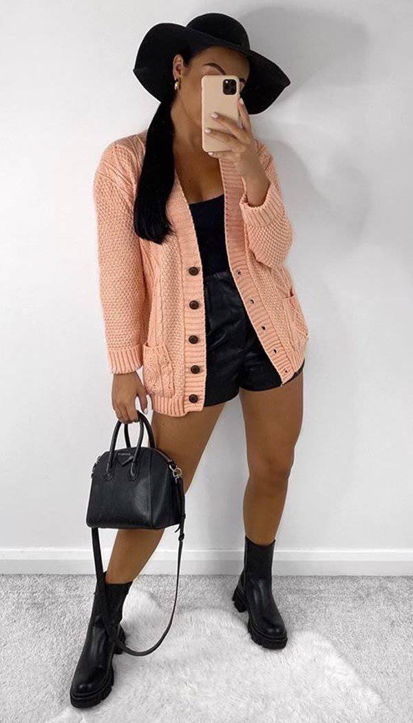 Chunky Boyfriend Grandad Button Cardigan - Dressmedolly