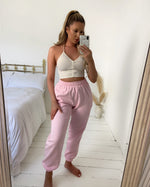 Oversized Elasticated Waist Joggers - Dressmedolly