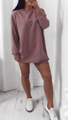 Oversized Boyfriend Long Sweater - Dressmedolly