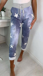 Denim Elasticated Joggers - Dressmedolly